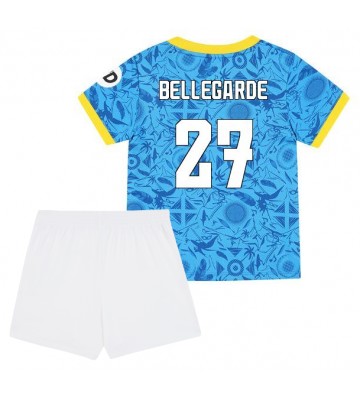 Wolves Jean-Ricner Bellegarde #27 Tredjetrøje Børn 2025-26 Kortærmet (+ Korte bukser)